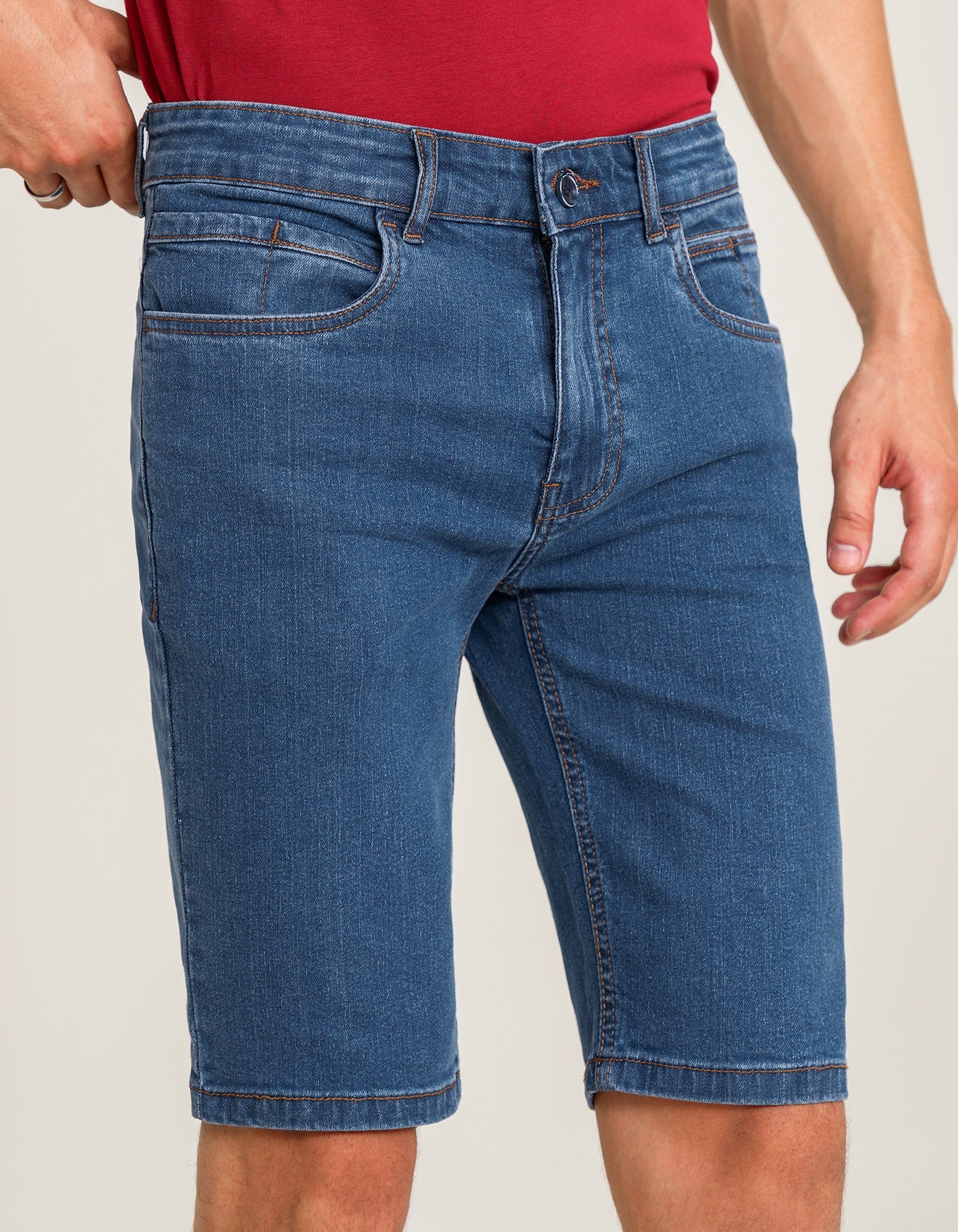 Shorts en jean Smart Fit bleus