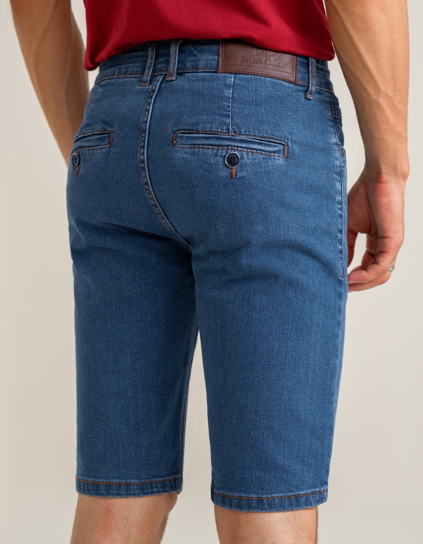 Shorts en jean Smart Fit bleus