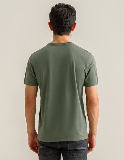 T-shirt pur coton Supima - Olive