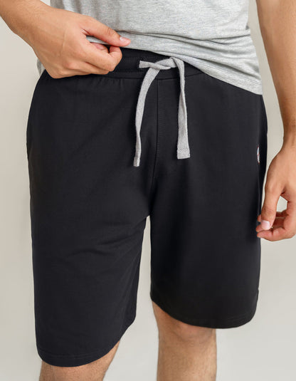 Jersey Comfort Stretch Shorts - Black