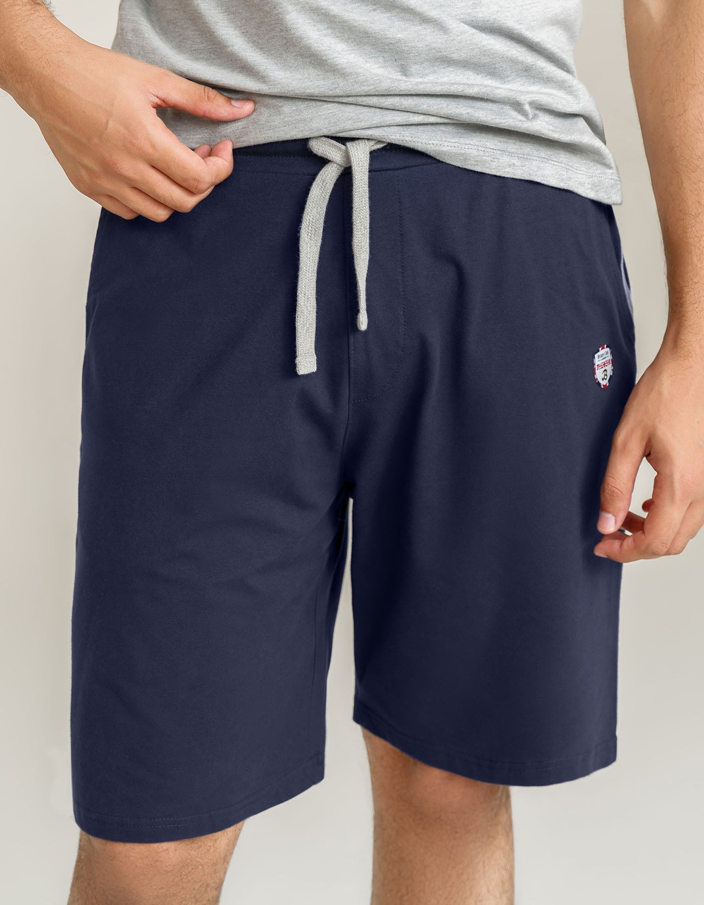 Short en Jersey Confort Stretch - Marine