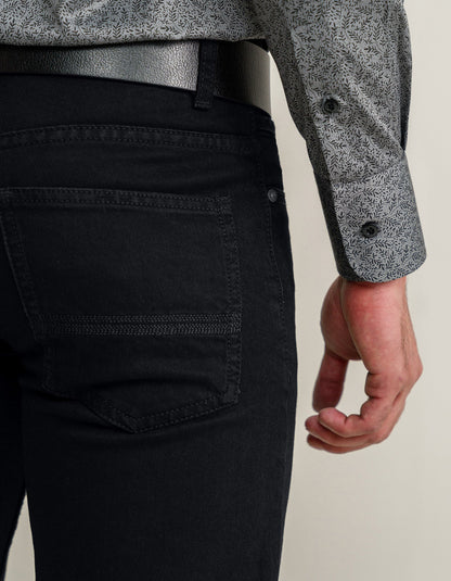 Denim Noir Confort Extensible