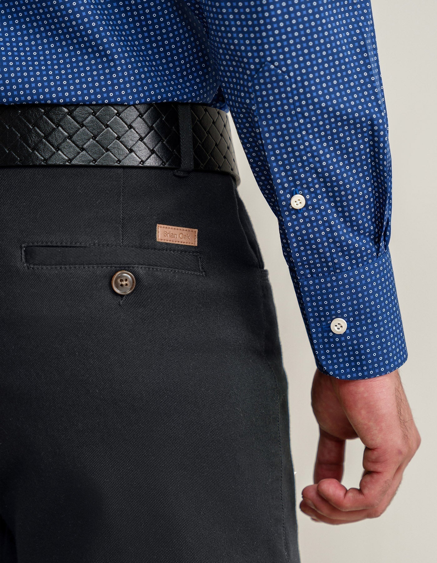 Denim couleur homme - Noir