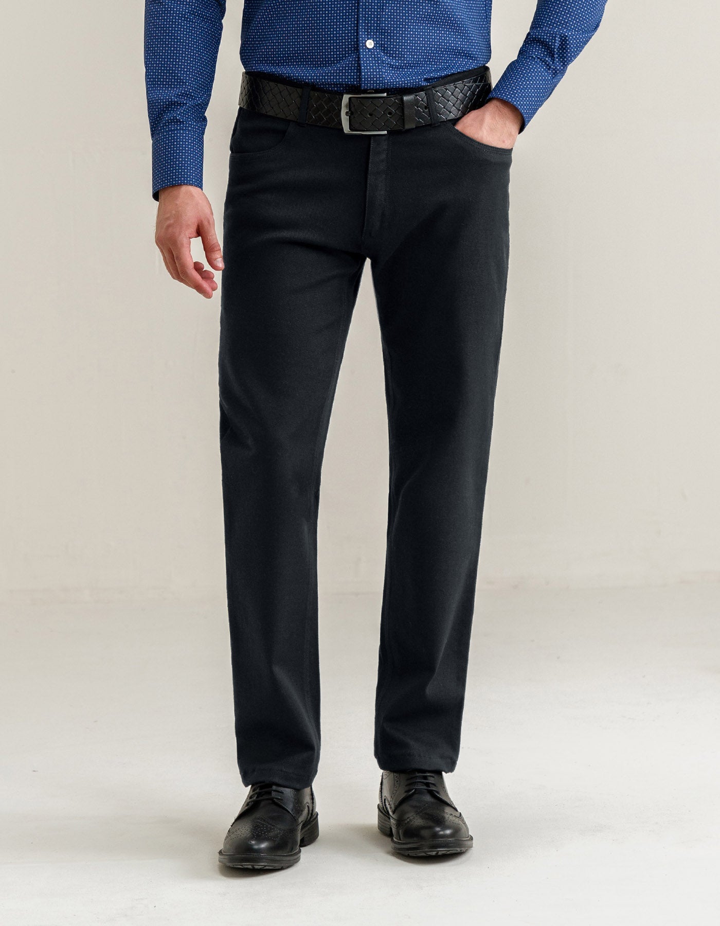 Denim couleur homme - Noir