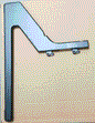 BN96-47688A Assy Stand P Cover Top Left for Samsung TV