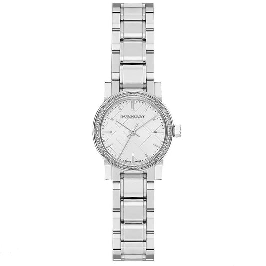 Burberry Ladies Silver Watch BU9220