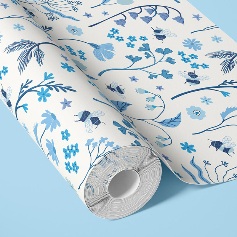 BUMBLEBEE CHINOISERIE WALLPAPER