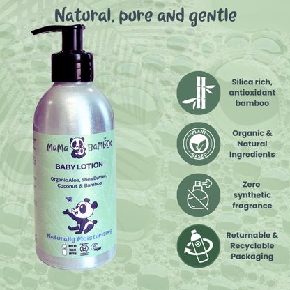 Lotion Bébé Bio Mama Bamboo