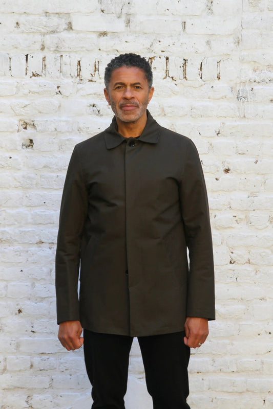 Bank Short Mac Lined -  Olive Dx