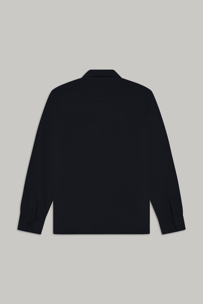 Bart Corduroy Overshirt - Black
