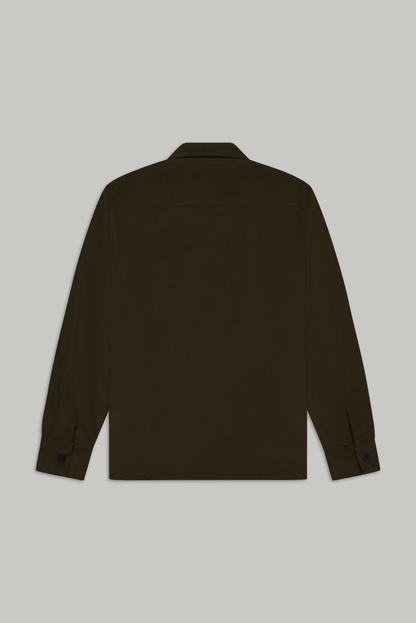 Bart Corduroy Overshirt - Dark Olive