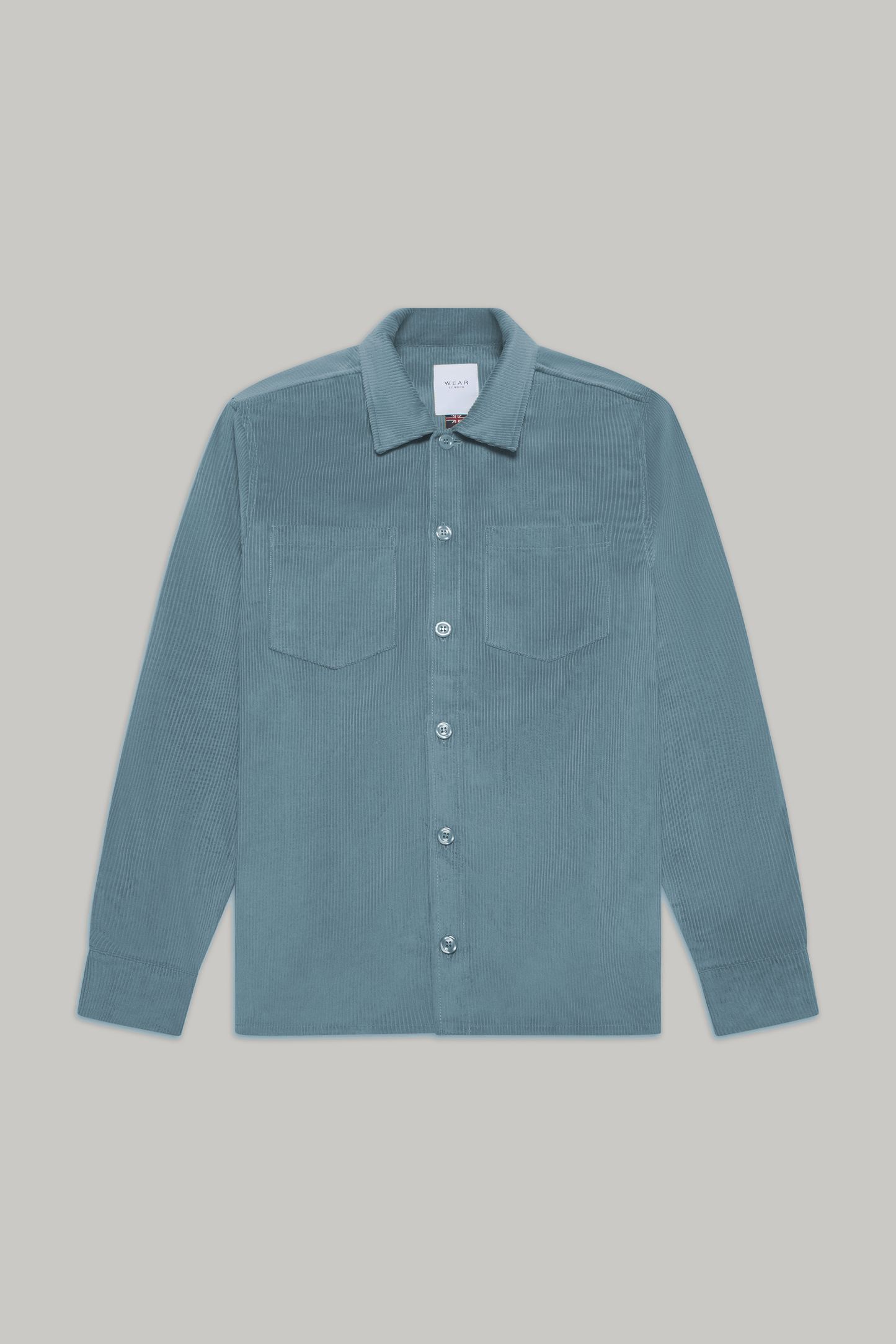 Bart Corduroy Overshirt - Blue
