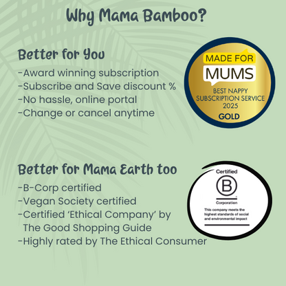 Couches durables Mama Bamboo