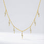 Collier éclair Beau | Plaqué or 14 carats