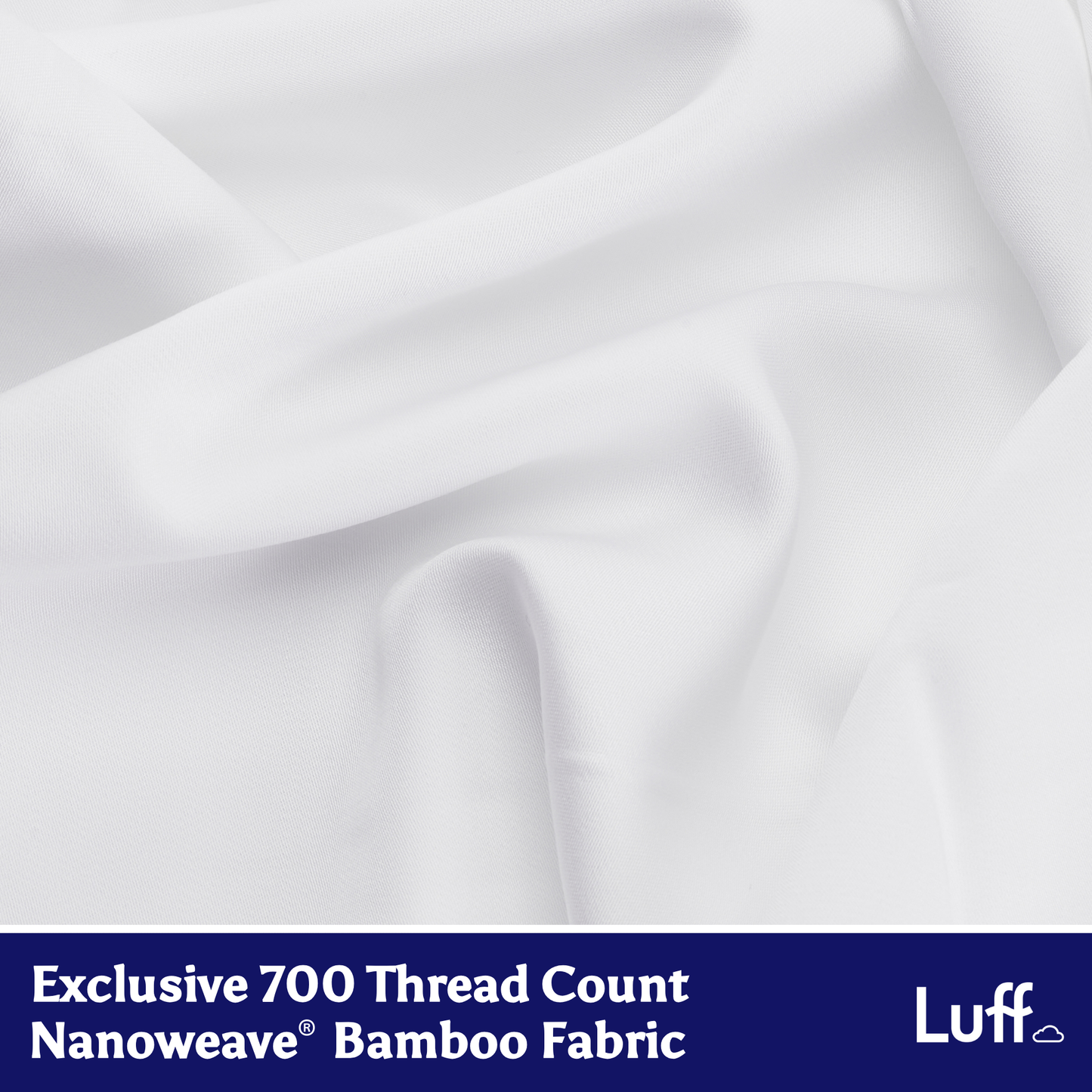 100% Organic Bamboo Silk Deep Fitted Sheet