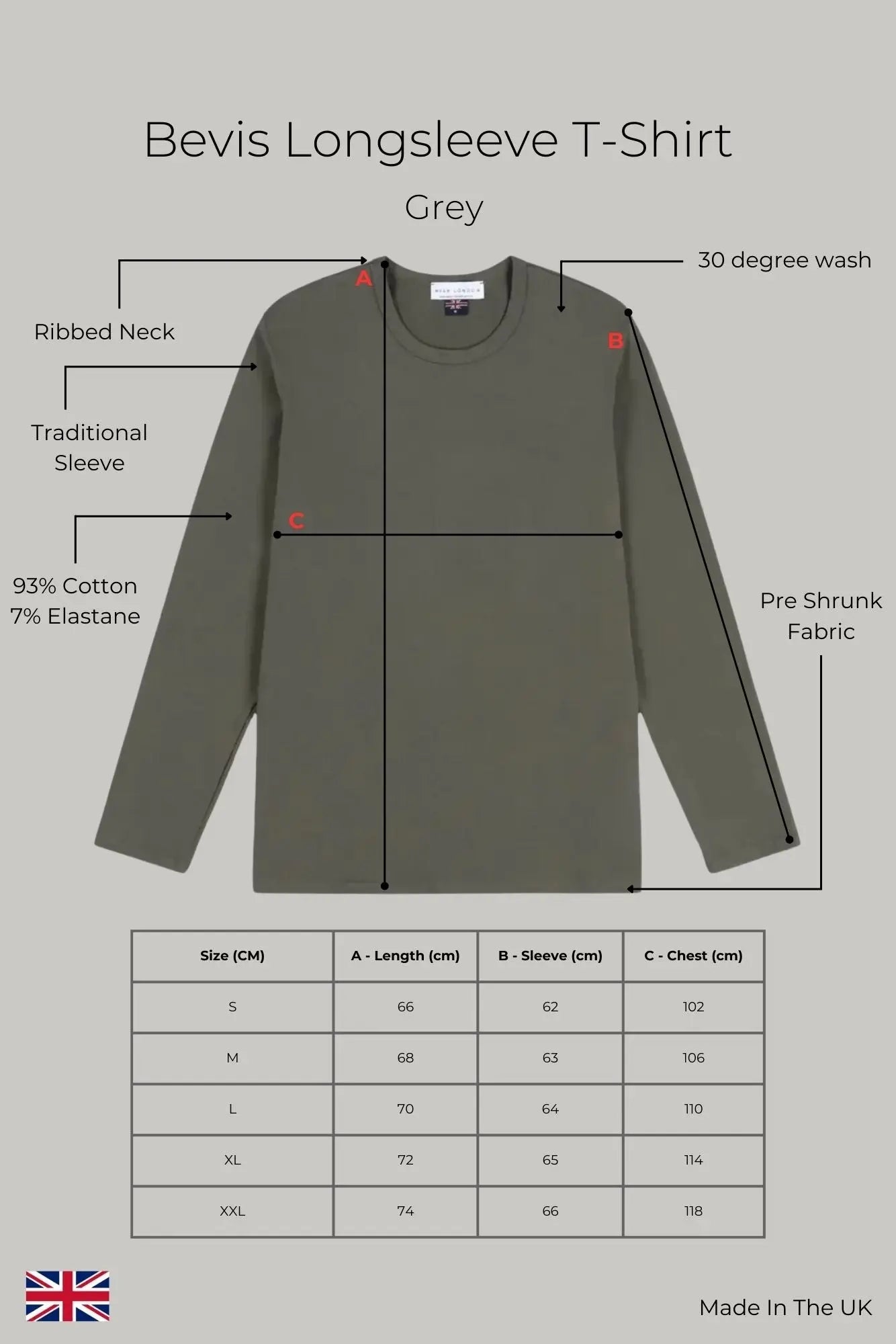 Bevis Long Sleeve Cotton T-shirt - Olive