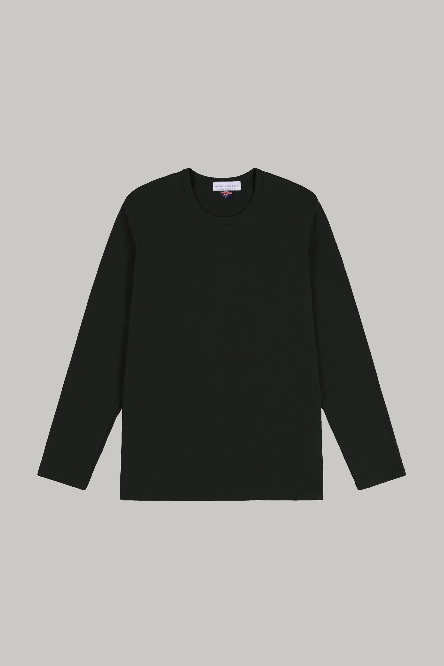 Bevis Long Sleeve Cotton T-shirt - Chocolate