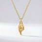 Billie Fingers Crossed Necklace | 18k Gold Plated