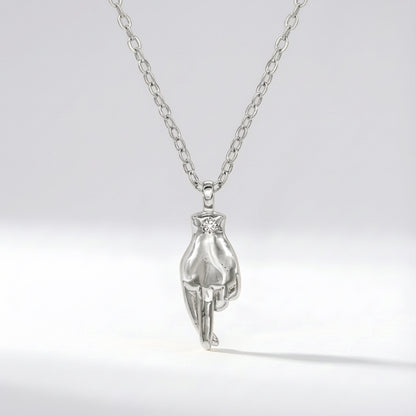Billie Fingers Crossed Necklace | 925 Sterling Silver