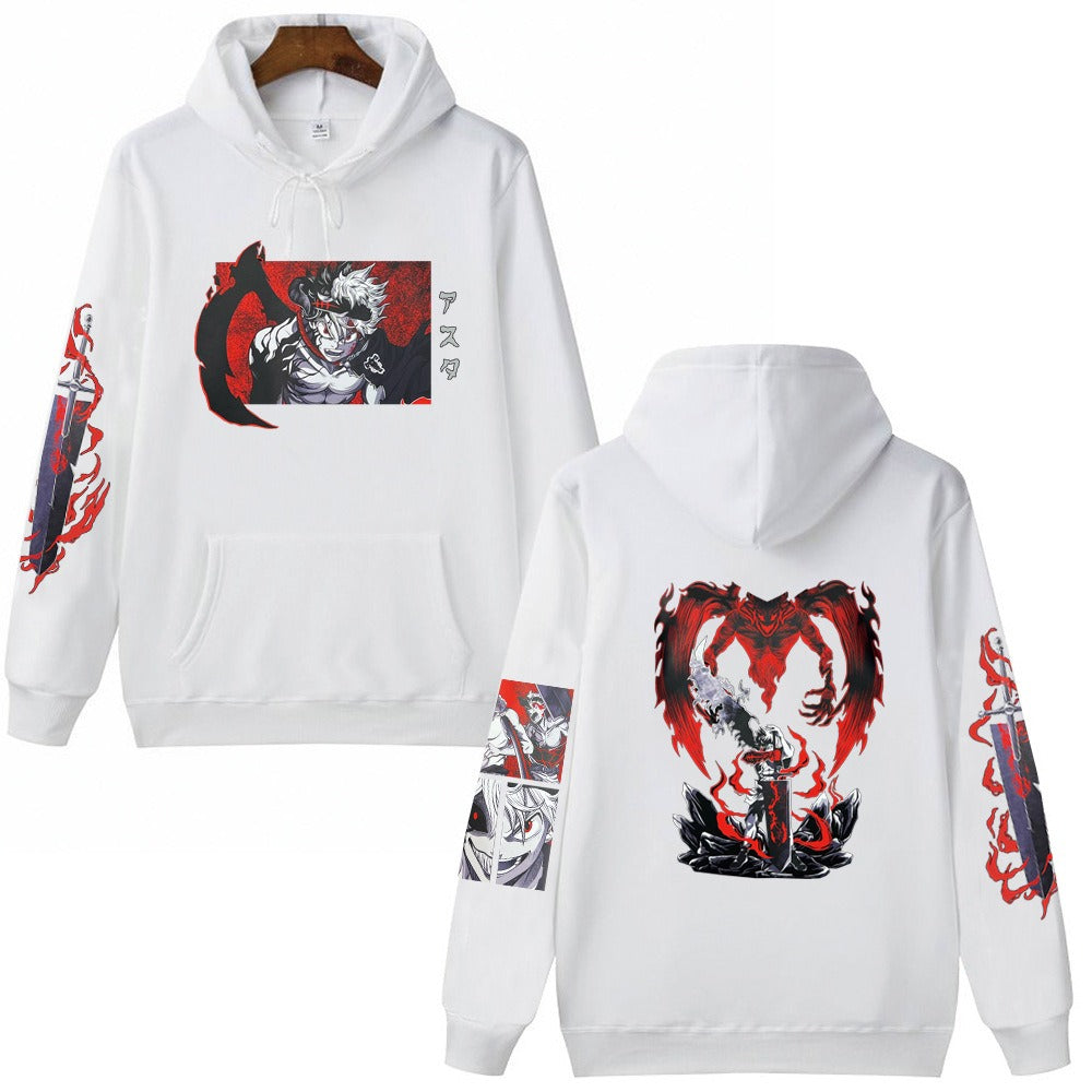 Black Clover Anime pullover hoodies