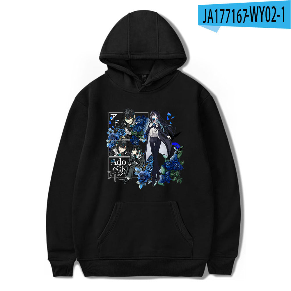 Ado anime pullover Hoodies