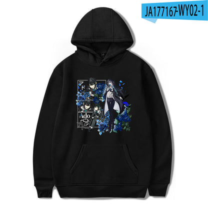 Ado anime pullover Hoodies