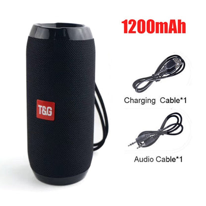 YABA Portable Bluetooth Speaker with 3D Stereo Sound