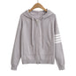 Colour Block Zip Hoodie