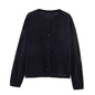 Women's Hollow Mesh Knit Cardigan Lightweight