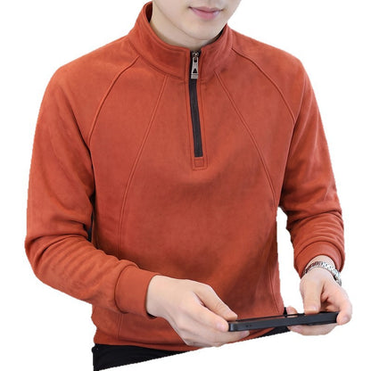 Men's Half Zip Thermal Fleece Sweatshirt
