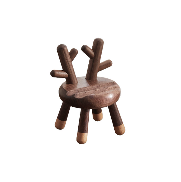 Wooden Deer Antler Phone Holder