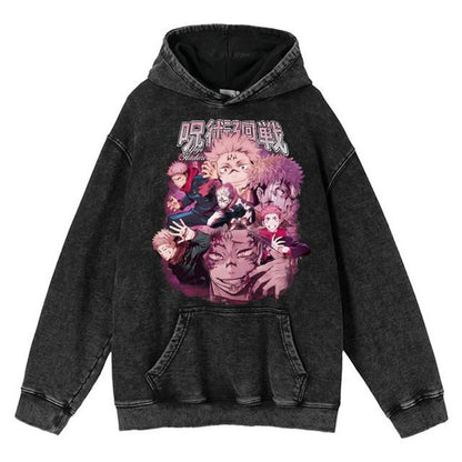 Jujutsu Kaisen Vintage Hoodie