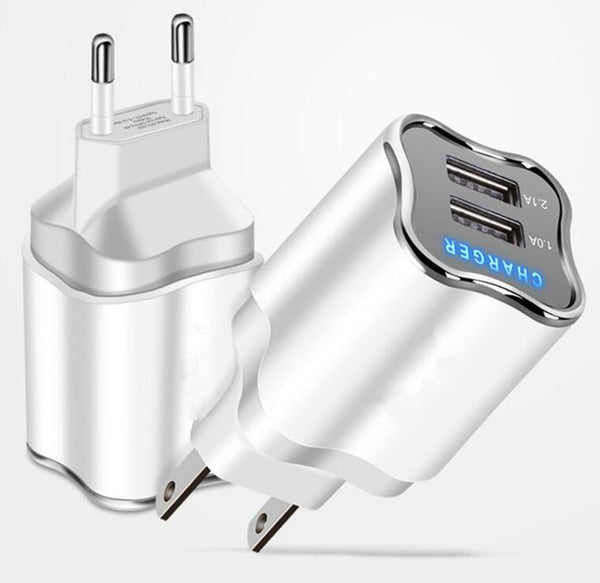Dual-Port 5V 2.1A USB Wall Charger