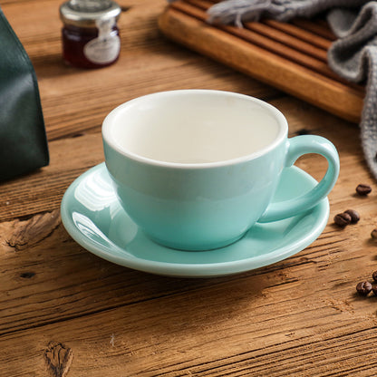 Nordic Minimalist Ceramic Coffee Cup Set – 300ml