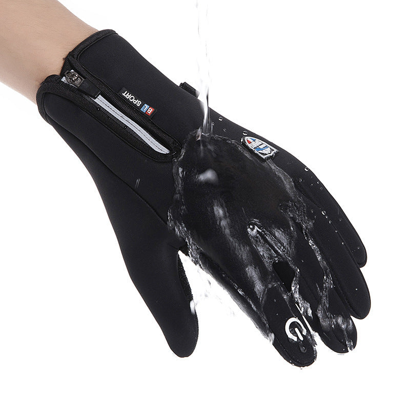 Heated touchscreen gloves for cycling and skiing - view 6