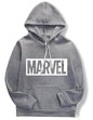 Marvel print hoodies