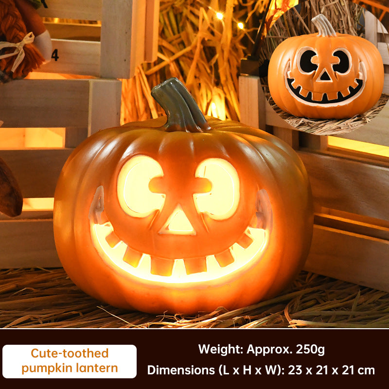 Halloween Pumpkin Lantern Luminous Prop – 1PC