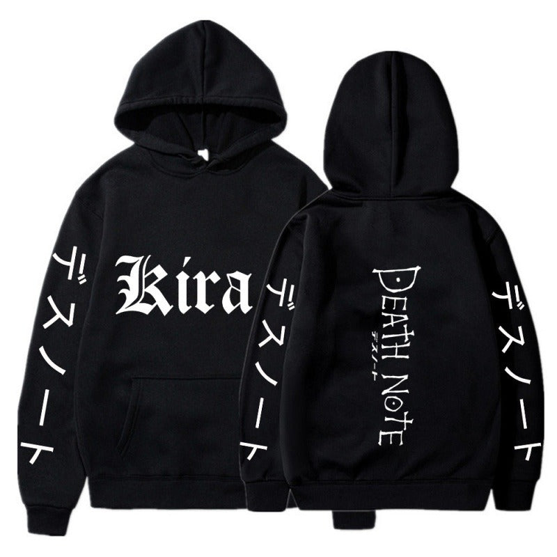 Japanese animated casual pullover hoodies