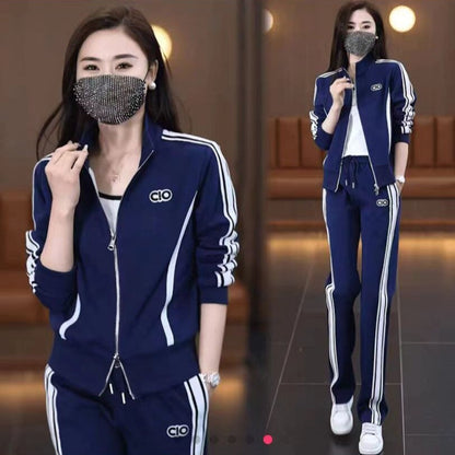 Hoodie and Sweatpants Two-Piece Set