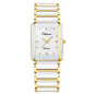 Square Couple Watch for Women and Men Ceramic Quartz Watch