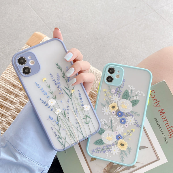 3D Relief Flower Phone Case