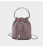 Diamond bucket bag for women