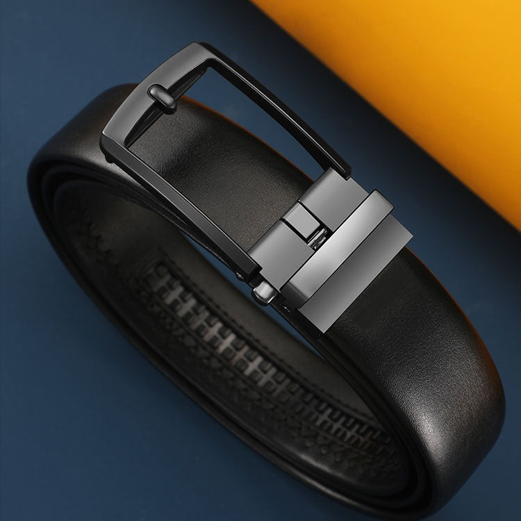 Men's Two-layer Genuine Cowhide Belt