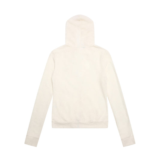 Flower Pattern Hooded Open Casual Design Unique Hoodie Coat