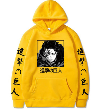 Attack on Titan Printed Hooded Sweatshirt for Mens