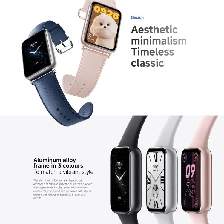 Original Xiaomi Smart Band 9 Pro 1.74 inch AMOLED Screen 5ATM Waterproof Smart Watch, Support Blood Oxygen / Heart Rate Monitor (Pink)
