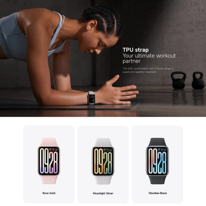 Original Xiaomi Smart Band 9 Pro 1.74 inch AMOLED Screen 5ATM Waterproof Smart Watch, Support Blood Oxygen / Heart Rate Monitor (Silver)