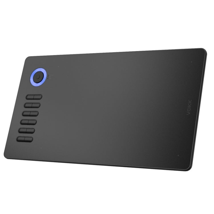 Tablette graphique électronique VEIKK A15PRO 10x6 pouces 5080 LPI, interface Type-C, tactile intelligente (Bleu)
