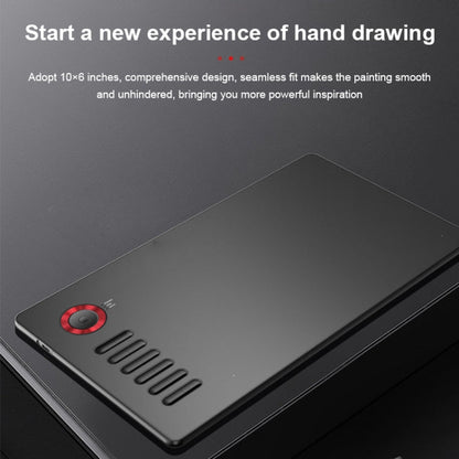 Tablette graphique électronique VEIKK A15PRO 10x6 pouces 5080 LPI, interface Type-C, tactile intelligente (Bleu)