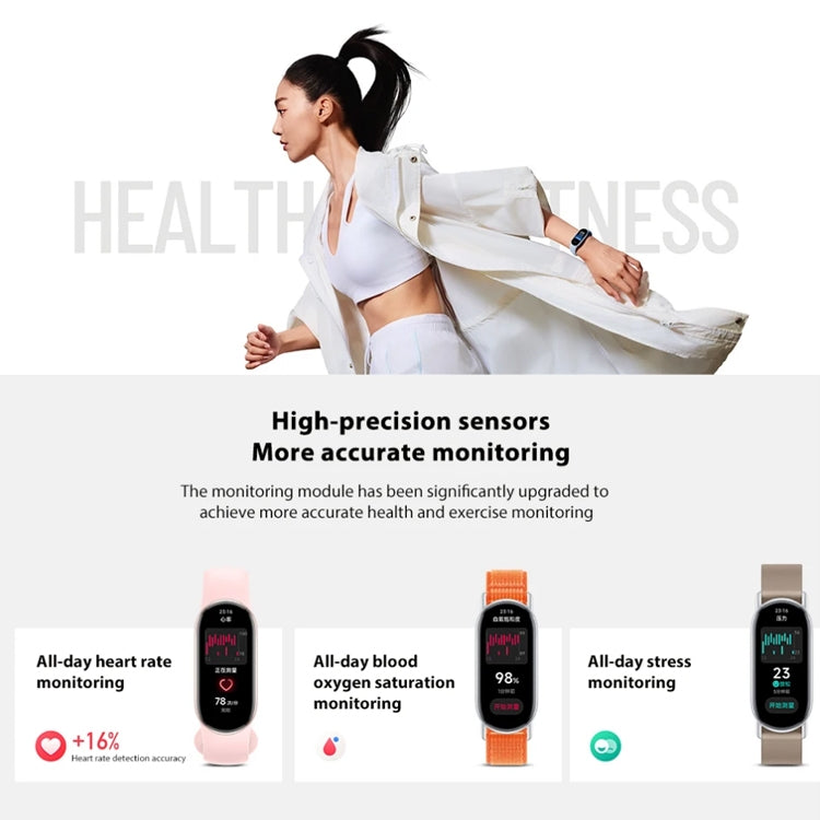 Original Xiaomi Smart Band 9 1.62 inch AMOLED Screen 5ATM Waterproof Smart Watch, Support Blood Oxygen / Heart Rate Monitor (Black)